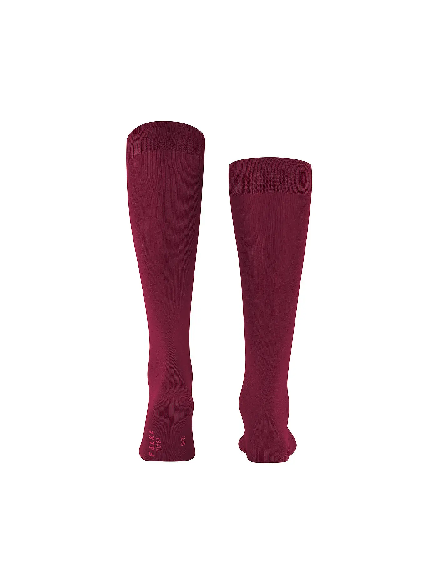 FALKE | Socken TIAGO hunter green | dunkelrot